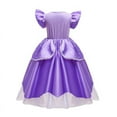 thumbnail image 2 of Girls Princess Sofia Costume Birthday Christmas Halloween Cosplay Dress With Accessories, 2 of 7