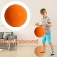 thumbnail image 3 of NOGIS 9.4inch Uncoated High Density Foam Ball - Foam Sports Balls - Soft and Bouncy, Lightweight and Easy to Grasp Foam Silent Balls are Safe（Orange）, 3 of 7