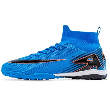 Men Kids Fashion Soccer Shoes Cleats Team Sports Training TF/FG Turf Lightweight Breathable Anti-slip Football Shoes Outdoor Big Size