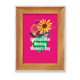 thumbnail image 1 of Día Internacional de la mujer trabajadora Escritorio Marco de fotos de madera Pantalla Imagen Arte Pintura Múltiples conjuntos, 1 of 4