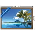 thumbnail image 3 of Bora Bora Wall Poster, 14.725" x 22.375", Framed, 3 of 3
