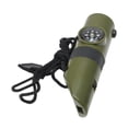 thumbnail image 2 of Silbato de supervivencia para acampar,Brújula con silbato y termómetro para supervivencia en acampada,Kit de lupa y linterna 7 en 1 para emergencias,Silbatos de supervivencia con cordón para, 2 of 8