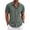 #03 Green, variant on Cotton Short Sleeve Shirts for Men Summer Casual Button Down Shirts Lightweight Breathable Dress Shirt, #03 Navy, S