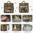 thumbnail image 3 of Maelstrom Tactical Lunch Box for Men, 23L Insulated Lunch Bag, Expandable Double Deck Cooler Bag, Lightweight Leakproof Tote Bag With Side Tissue Pocket, Suit For Men and Women, Camouflage, 3 of 10