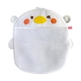 thumbnail image 1 of Bolsa de malla de cesta de succión con soporte para juguetes lavable para almacenamiento de juguetes (pato) blanco, 1 of 2