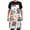Cartoon Bears and Leaf, variant on Fry Egg Pattern Kitchen Apron with 2 Pockets Adjustable waterproof Cooking Aprons for Women Men Chef