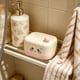 thumbnail image 1 of Jabonera con Tapa y Diseño Antiderrame y con Drenaje para Baño, Ducha, Niños, Dormitorios y Viajes., 1 of 7