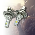 thumbnail image 2 of 2x H4 9003 HB2 6000K Super White CSP LED Headlight Bulb Kit High Low Beam Canbus, 2 of 5