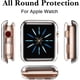 thumbnail image 2 of Paquete De 3 Compatibles Con Caja Apple Watch De 38 Mm, Protector De Pantalla Suave HD De Alta Sensibilidad Con Funda Protectora Anticaída De TPU Para Iwatch, 2 of 5