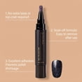 thumbnail image 6 of Water Nail Polish Pen Set, 6 Colors Shimmer Iridescent Air Dry Nail Art Pens, No Lamp Needed Precision Brush Tip 5ml, 6 of 10