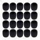thumbnail image 4 of Juego de 10 micrófonos inalámbricos de largo alcance UHF, inalámbricos, de mano, dinámicos para voz. 20 unidades negras, 4 of 9