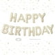 thumbnail image 1 of Globos de cumpleaños con forma de dagelar, color beige, crema y blanco, 40 cm, 1 of 8