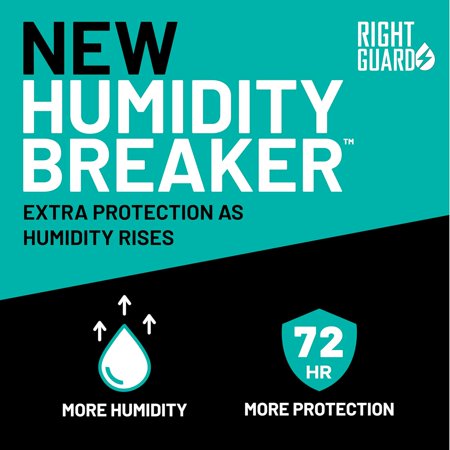 RIGHT GUARD HUMIDITY BREAKER SOLID ANTIPERSPIRANT & DEODORANT FOR MEN, COLD FRONT, 2.5 OZ.