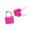 G, variant on DJJGXAN 0.9 X 1.18 inch Small Padlock Luggage Locks Small Suitcase Locks with 2 pcs Keys Plastic-Covered Mini Padlock for Suitcase, Locker