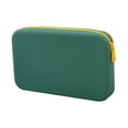 thumbnail image 4 of Makeup Brush Pouch Makeup Tools Organizer Silicon Toiletry Bags Makeup Bag Cosmetic Bags for Hair Accessories Beach Traveling Green, 4 of 8
