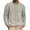 Light Gray, variant on Men's Sweater Long Sleeve Casual Fall Winter Chunky Knit Crewneck Pullover Warm Sweater 2026 Light Gray M