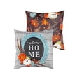 thumbnail image 2 of Evergreen Pillow Cover - Welcome Home Frame, Home Decorative 18x18 inches Throw Pillow Covers, 2 of 4