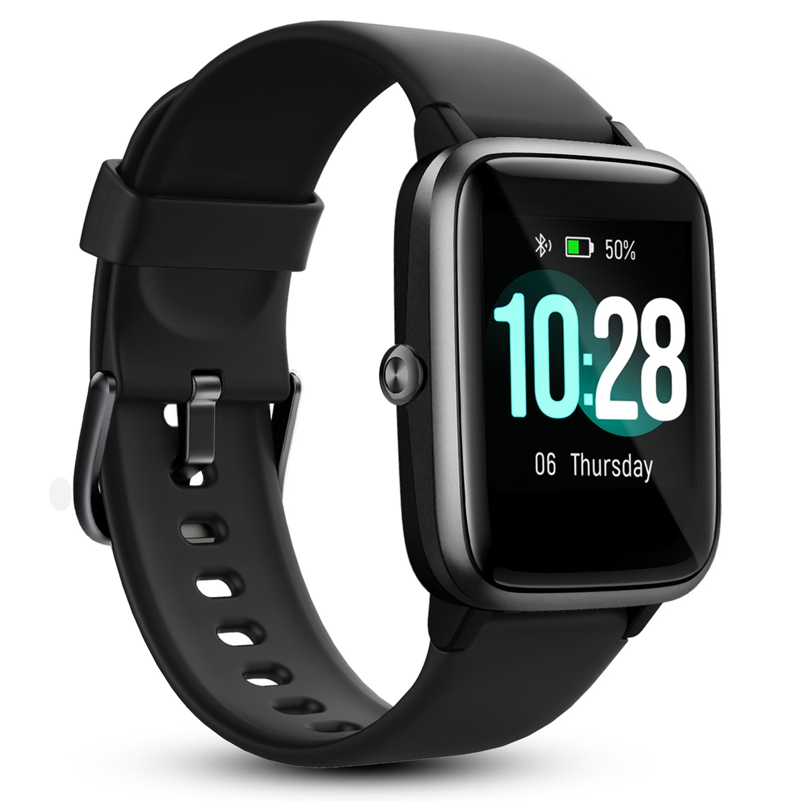 Smartwatch B1 Bluetooth Uhr Curved Display Android iOS Samsung iPhone Huawei IP 
