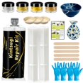 thumbnail image 1 of Kit de reparación Kintsugi TJINHEZ con pegamento dorado para cerámica y adhesivo, 1 of 7
