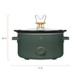 thumbnail image 7 of Beautiful 8 Qt Manual Slow Cooker, Thyme Green by Drew Barrymore, 7 of 7