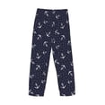 thumbnail image 4 of Kdxio Anchor Print Men's Sleep Pajama Pant Lounge Pants with Pockets, 4 of 8