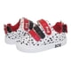 thumbnail image 1 of Tenis 101 Dalmatas Disney Elegant Blanco/rojo 14-19 blanco 19, 1 of 6