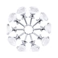 thumbnail image 1 of Wosthever 10 pomos de cristal para cajón y puerta de armario con corte de diamantes, actualización moderna y elegante para muebles únicos Decoración del hogar Color transparente, 1 of 6