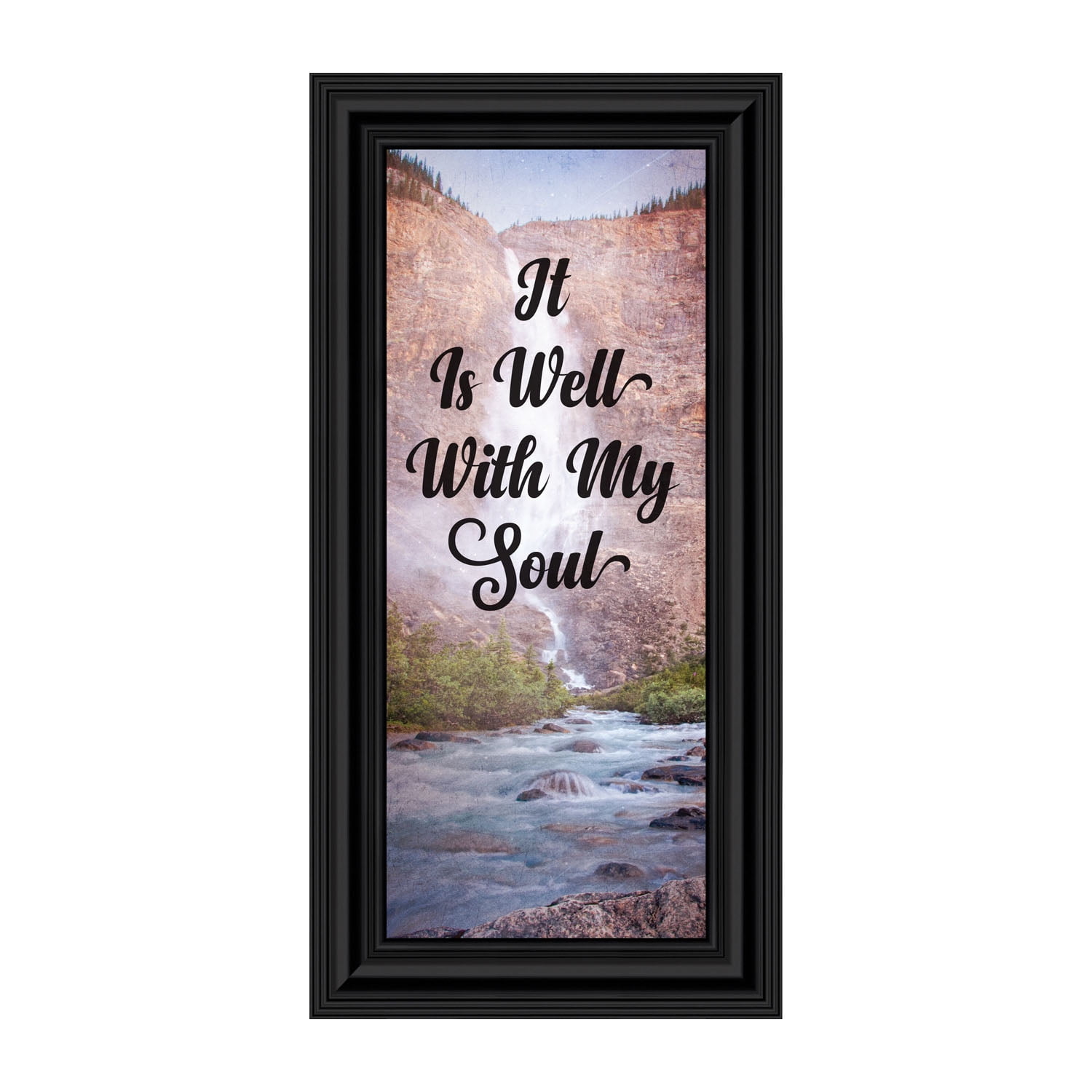 It is Well with My Soul, Hymn Art, Religious Picture Frame, 7402B