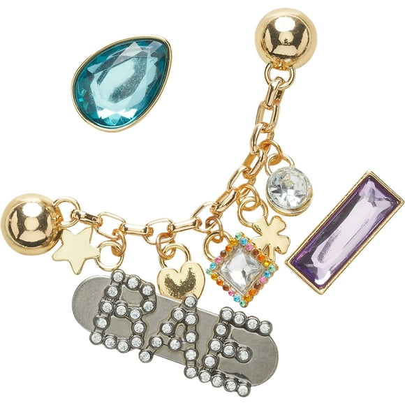 Crocs Jibbitz Symbols & Saying Charm Chain 5-Pack One Size