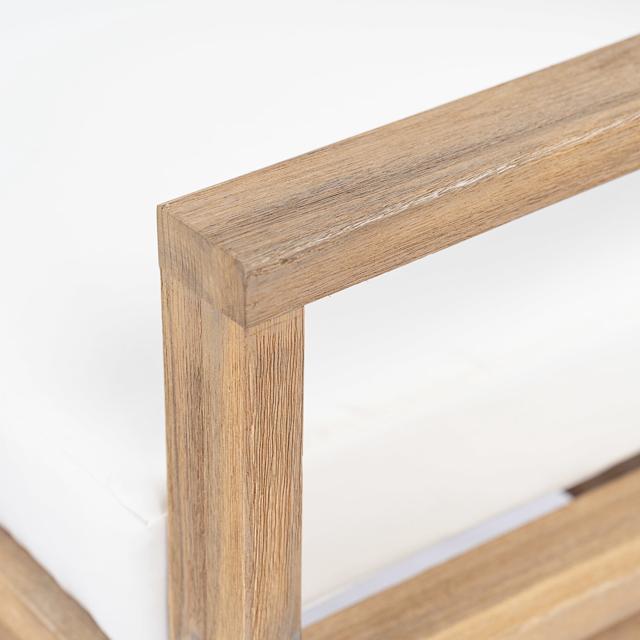 Christopher Knight Home Outdoor Acacia Wood Rocking Chair with Cushion, Set of 2, Light Teak + White
