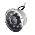 thumbnail image 1 of LED Fountain Light, High Brightness LED Lighting Underwater Landscape Spotlight Stability Stainless Steel Submersible Fountain Light for Garden Pond Pool, 1 of 7