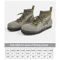 thumbnail image 2 of RANMEI Felt Sole Shoes Non-Slip Waterproof Shoes Anti-Kick Rubber Toe Comfortable Rock Fishing Shoes Anti Collision Toe, 2 of 8