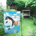 thumbnail image 1 of Bandera de Jardín Delfín ABPHQTO Decoración Exterior 30x45 cm, 1 of 1