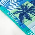 Mainstays RollUp Beach Mat, Palm Check