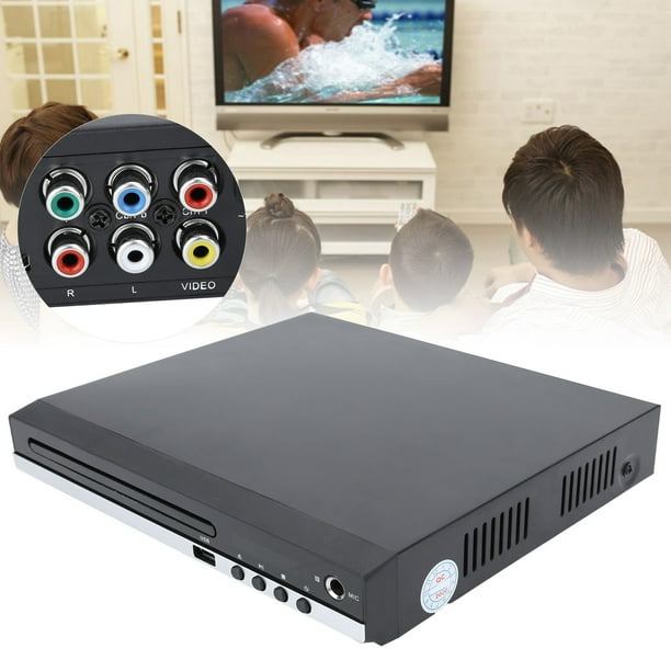 Lecteur DVD, lecteur DVD domestique télécommandé, numérique portable pour  CD vidéo MP3/SVCD 