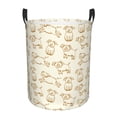 thumbnail image 6 of Lsque Funny Pigs pattern Laundry Hamper Basket, Tall Woven Rope Hamper Basket for Clothes, Lightweight Storage Basket, Collapsible Waterproof-Medium, 6 of 8