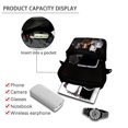 thumbnail image 4 of FUIALDOLG Crossbody Bags Three Horses Portrait Print Portable Crossbody Purse for Casual Use, Stretch Polyester Two Layer Coin Bags, 4 of 7