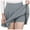 Gray, variant on Luxalzxs Women Summer Trendy Mini Skater Skirt Golf Skort High Waist Flared Pleated Workout Skirt with Built-in Safety Shorts, Lightweight Athletic Short Skirt for Yoga Running Tennis