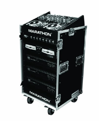 Marathon - MA1016WE - Flight Road Case 10u Slant Mixer Rack/16 U ...