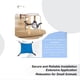 thumbnail image 5 of Cama Hamaca para Gatos, Jaula Ajustable, Accesorios para Gatos, Cama Columpio para Hurones, Cachorros, Conejos, Animales Pequeños, Casa de Interior con Forma de Árbol A, 5 of 5