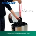 thumbnail image 5 of HygiCare 30 Gallon Drawstring Trash Bags, 120ct, Super Strong, Leakproof, Unscented, 5 of 6