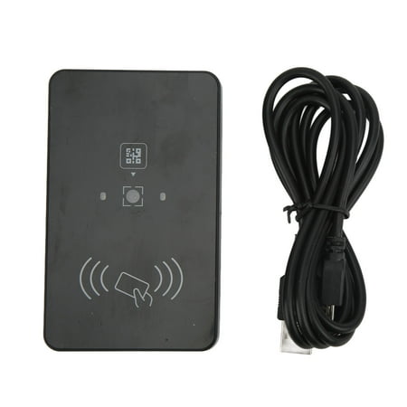 Barcode Access Control Reader, Buzzer Prompt QR Code Card Reader 8-12V