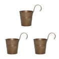 thumbnail image 4 of Matsuzay Metal Fácil De Limpiar Y Ventilar Inodoro Decoración Colgante Para Balcón Jardín Y Oficina Duradero E Hipoalergénico Marrón Type1 NO1, 4 of 6