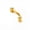 Gold, variant on Lip Ring Body Piercing Ring Eyebrow Nails Body Piercing Lip Nails Ear Stud --silver-spherical