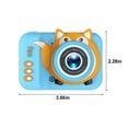 thumbnail image 3 of Christmas Gifts Liweisiy Children'S Holiday Gift High-Definition Front And Rear Shot 2000W Mini 2.0 Inch Video Camera Can Take Pictures Without Card D2076 Blue Free Size, 3 of 8