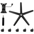 thumbnail image 3 of SHZOND 28" Swivel Chair Base Replacement, Office Chair Base, Max Load 350 Pounds Heavy Duty Chair Replacement Base, 3 of 8