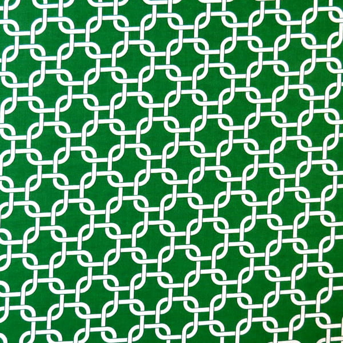 SheetWorld Fitted 100% Cotton Percale Portable Mini Crib Sheet 24 x 38, Green Links