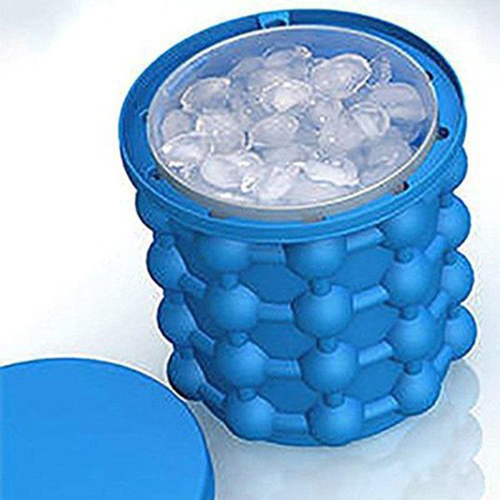 Silicone ice bucket Silica gel PP Double cavity design Ice tray drink