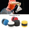 thumbnail image 3 of Tennis Racquet Overgrip, PU Sweat Absorption 110cm Long 0.6mm Thick Anti Slip Multi Color Badminton Racket Overgrip  for Canes, 3 of 7