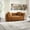 Yellow, variant on 2 Seater Fluffy Bean Bag Chair with High Resilience Foam Core, Comfortable Lazy Sofa For Living Room, Dining Room, Bedroom, Square Recliner Sofa for Adults to Gaming, Reading, Watching TV, Brown